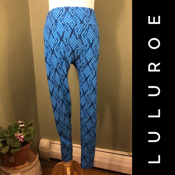OS Lularoe leggings with scissors - Picture 9 of 9